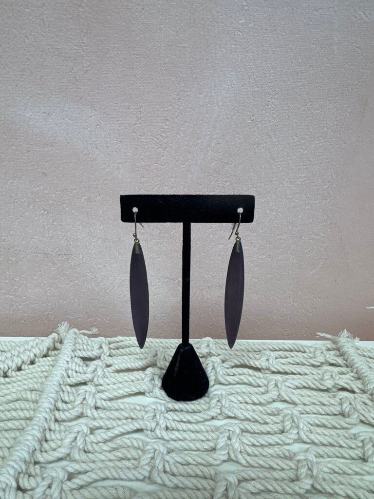 Alexis Bittar Purple Teardrop Earring
