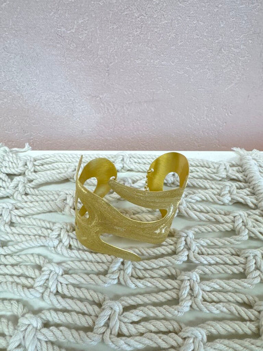 Stefano Patriarchi Gold Plated Cuff