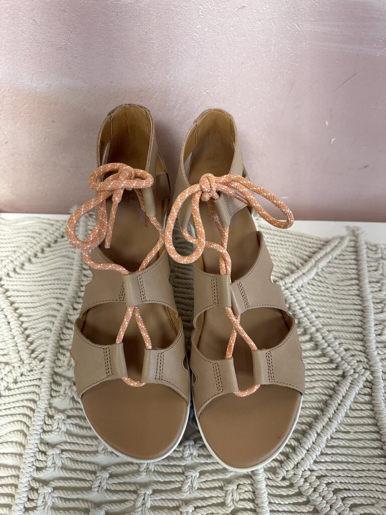 Sorel Tan Platform Sandal