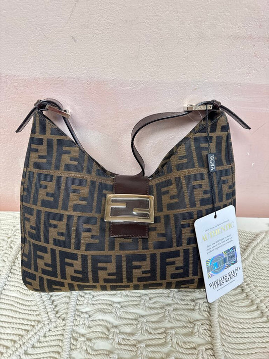 Fendi Zucca FF Shoulder Bag