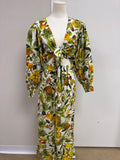Cara Cara White Lemon Wrap Top