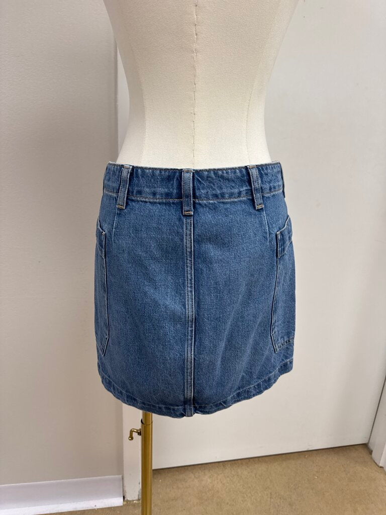 Frame Denim Mini Skirt