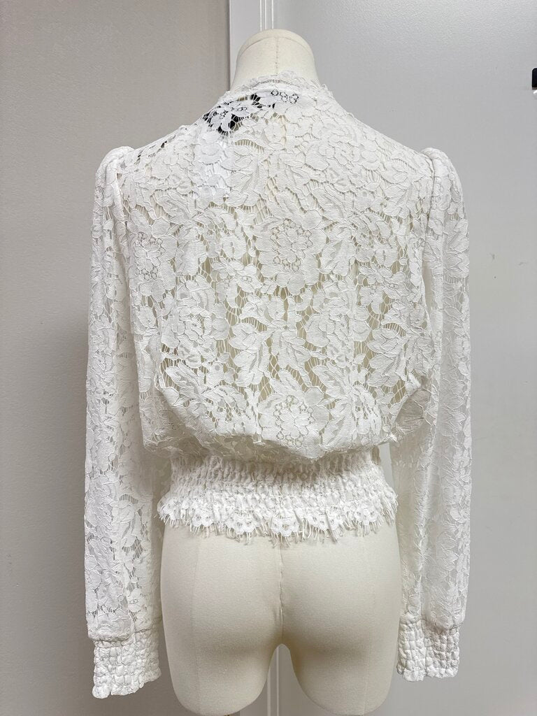 Generation Love White Lace Blouse NWT