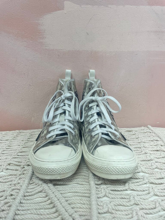 Dior Logo B23 League High Top Sneaker (Orig $1200)