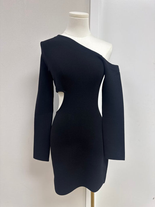 Cult Gaia Black Cut Out Dress NWT