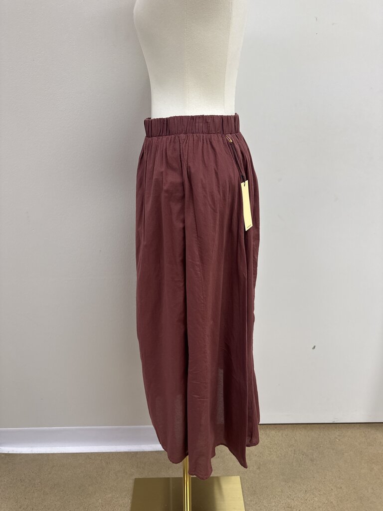 Nation Ltd Brown Maxi Skirt NWT