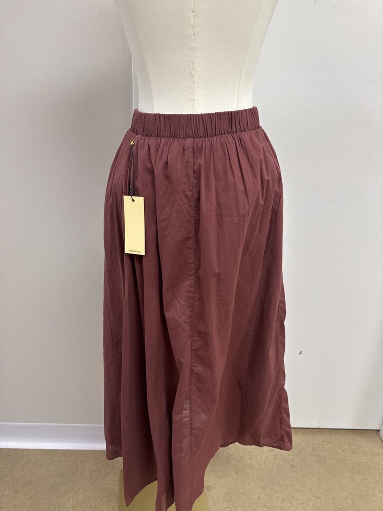 Nation Ltd Brown Maxi Skirt NWT