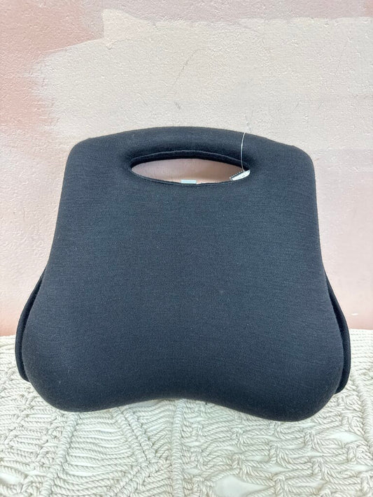 Chanel Black Wool Vintage "Butt" Bag '97-99