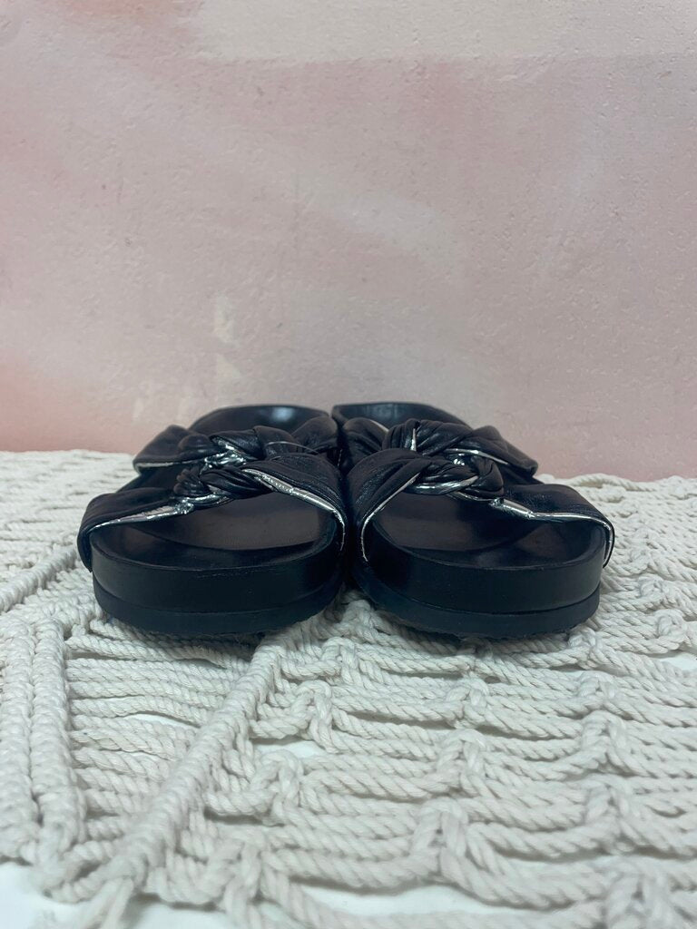 IRO Black Twist Slide