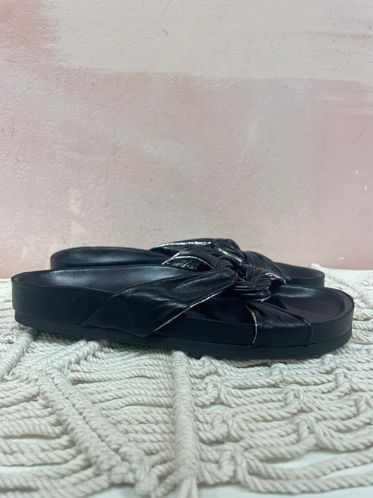 IRO Black Twist Slide