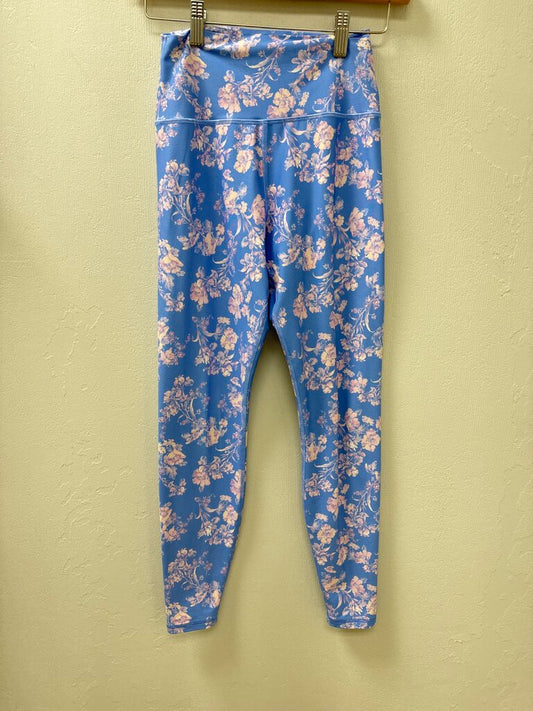 Spiritual Gangster BLue Floral Legging