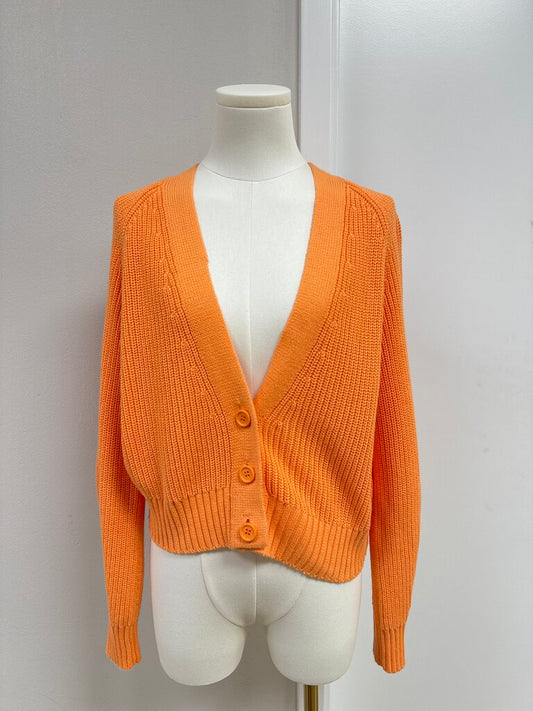 525 Apricot Cardigan NWT