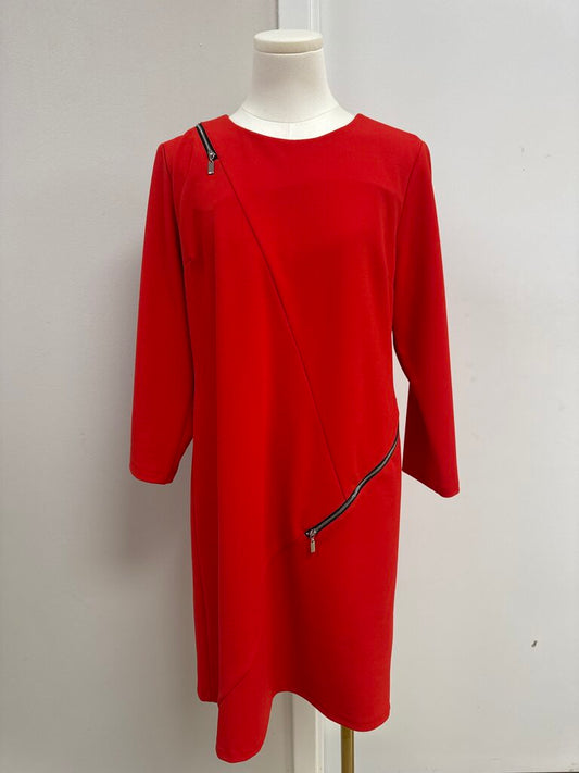 Scapa Lauren Perre Zipper Detail Dress NWT