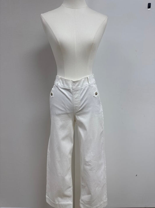 Spanx White Pull On Pant