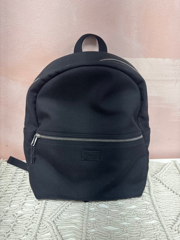 Saint Laurent Black Canbas Nuxx Backpack