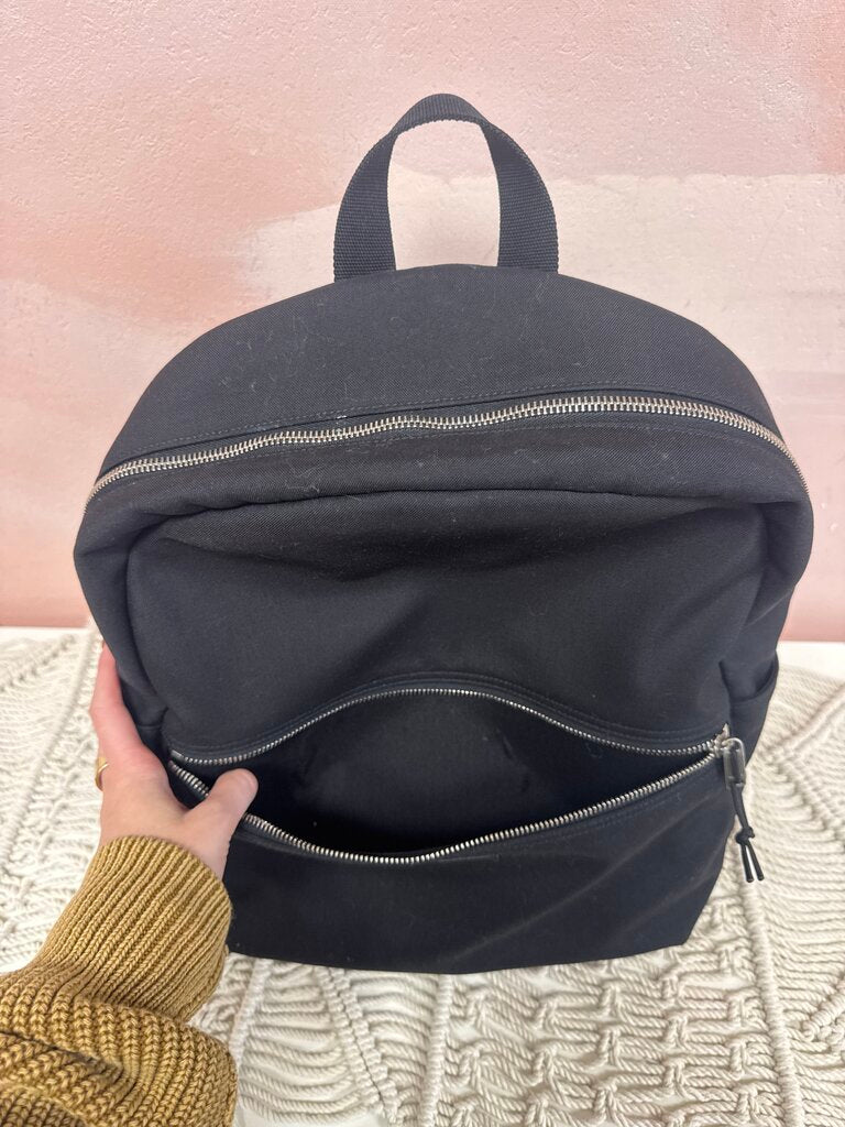 Saint Laurent Black Canbas Nuxx Backpack