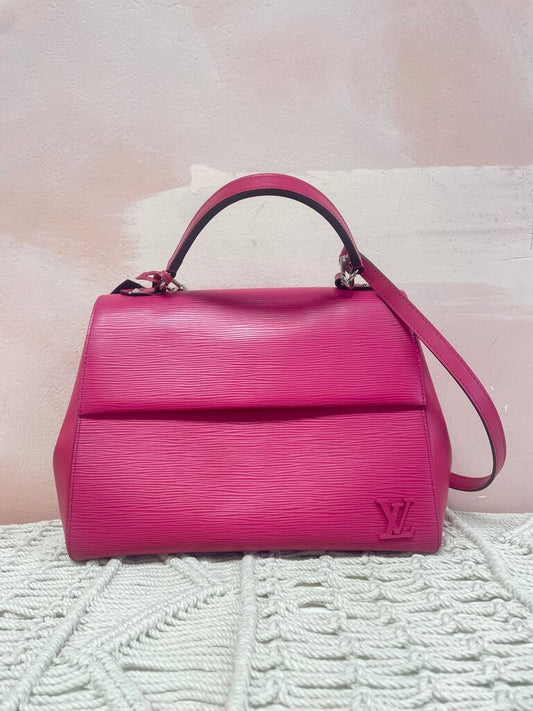 Louis Vuitton Pink Epi Cluny BB '16