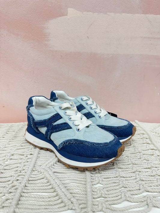 Veronica Beard Denim Sneaker NWT