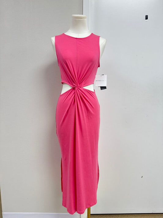 Beyond Yoga Pink Cut Out Dress NWT
