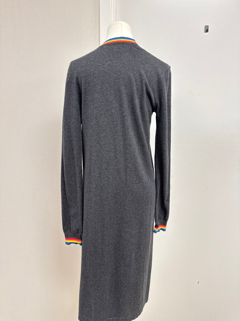 Spiritual Gangster Grey Long Cardigan