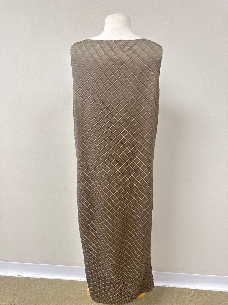 Lafayette 148 Taupe Knit Maxi Dress