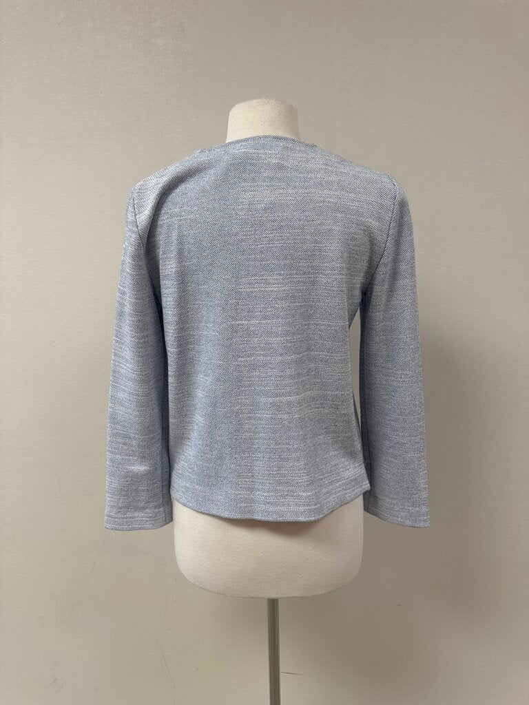 Amina Rubinacci Blue Knit Jacket
