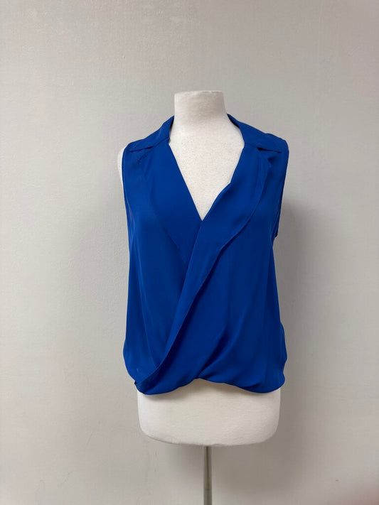 L'Agence Cobalt Blouse