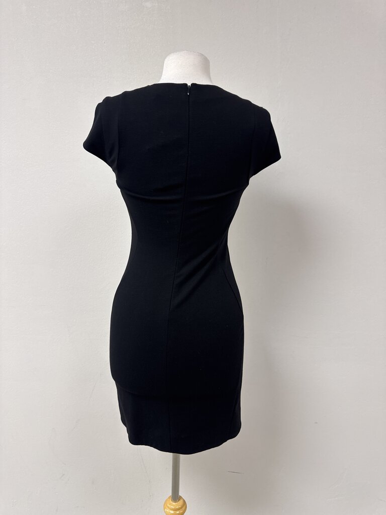 DVF Black and White Eyelet Dress NWT