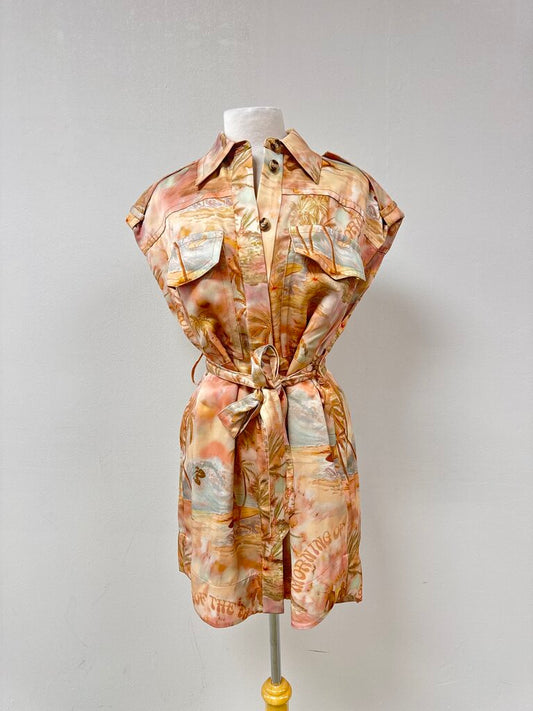 Zimmermann Pink Hawaiian Dress