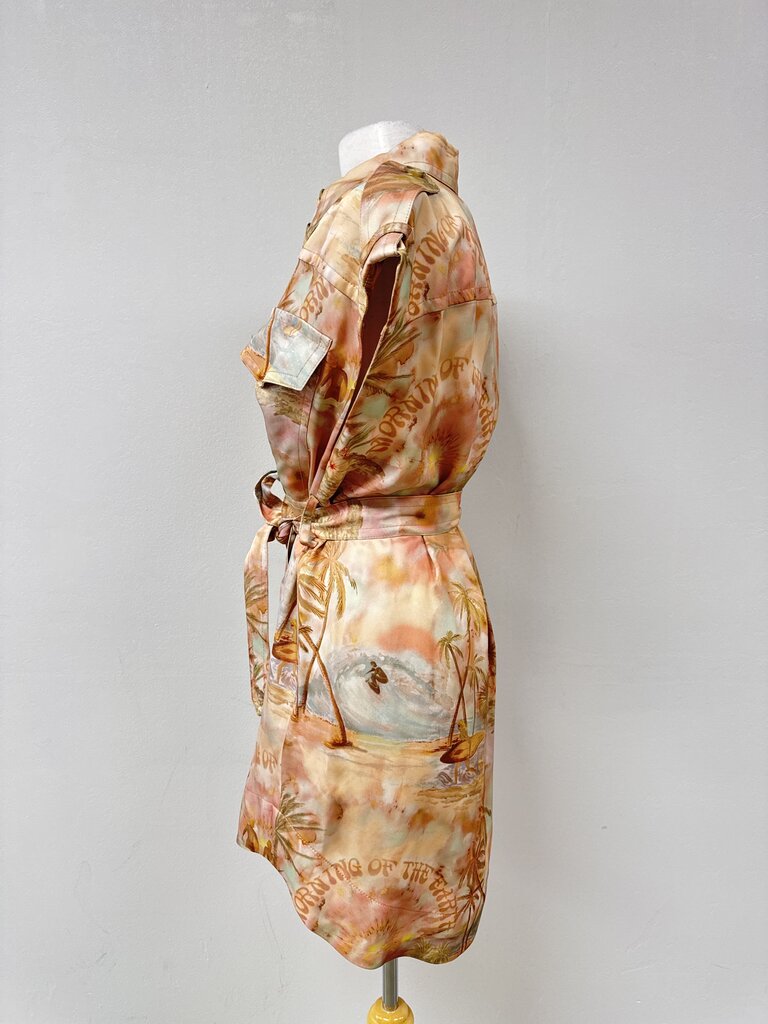 Zimmermann Pink Hawaiian Dress