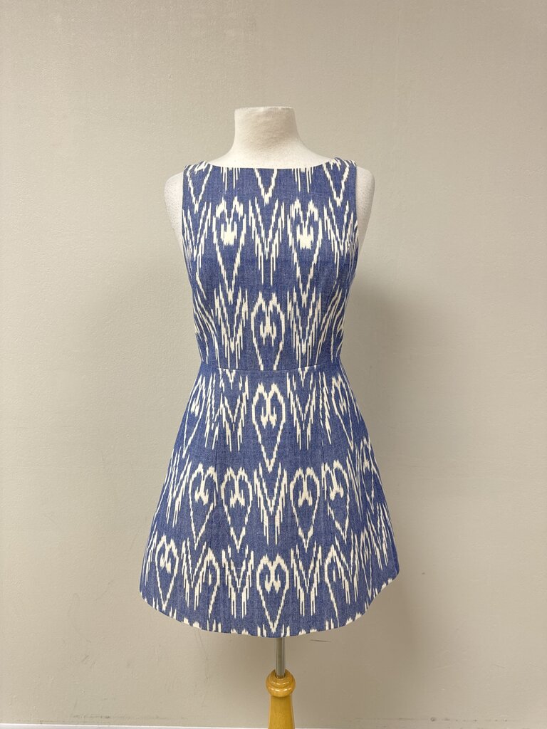 Alice + Olivia Jacquard Mini Dress