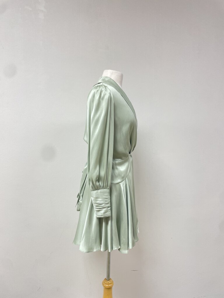 Zimmermann Silk Mini Wrap Dress (As Is)