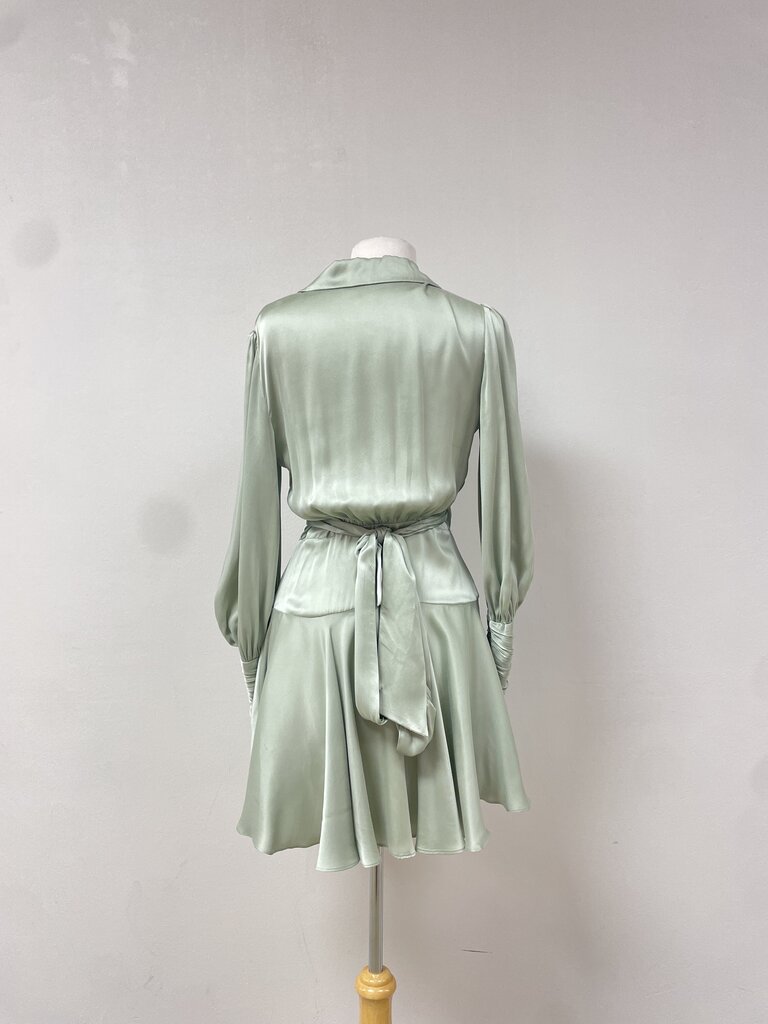 Zimmermann Silk Mini Wrap Dress (As Is)