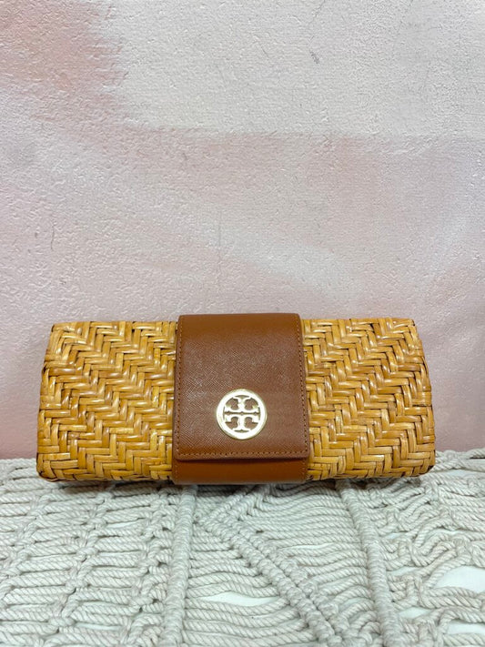 Tory Burch Straw Clutch