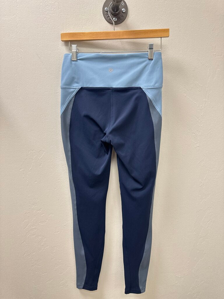 Lululemon Striped High Waisted Legging