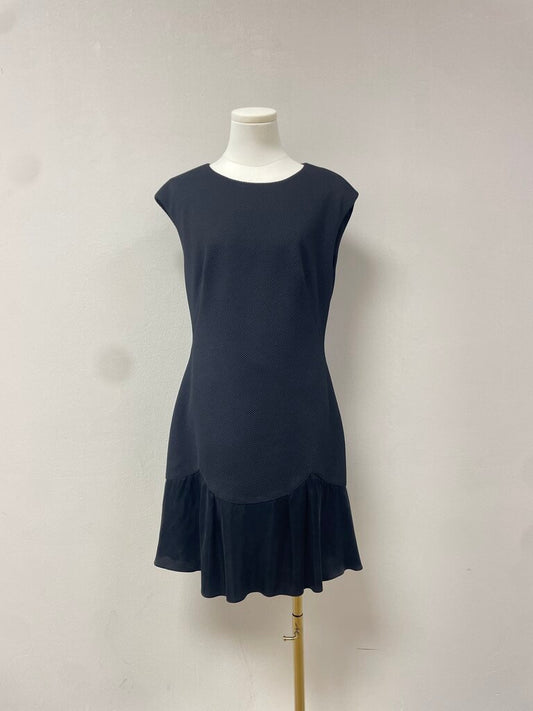 Rebecca Taylor Mixed Material Cocktail Dress