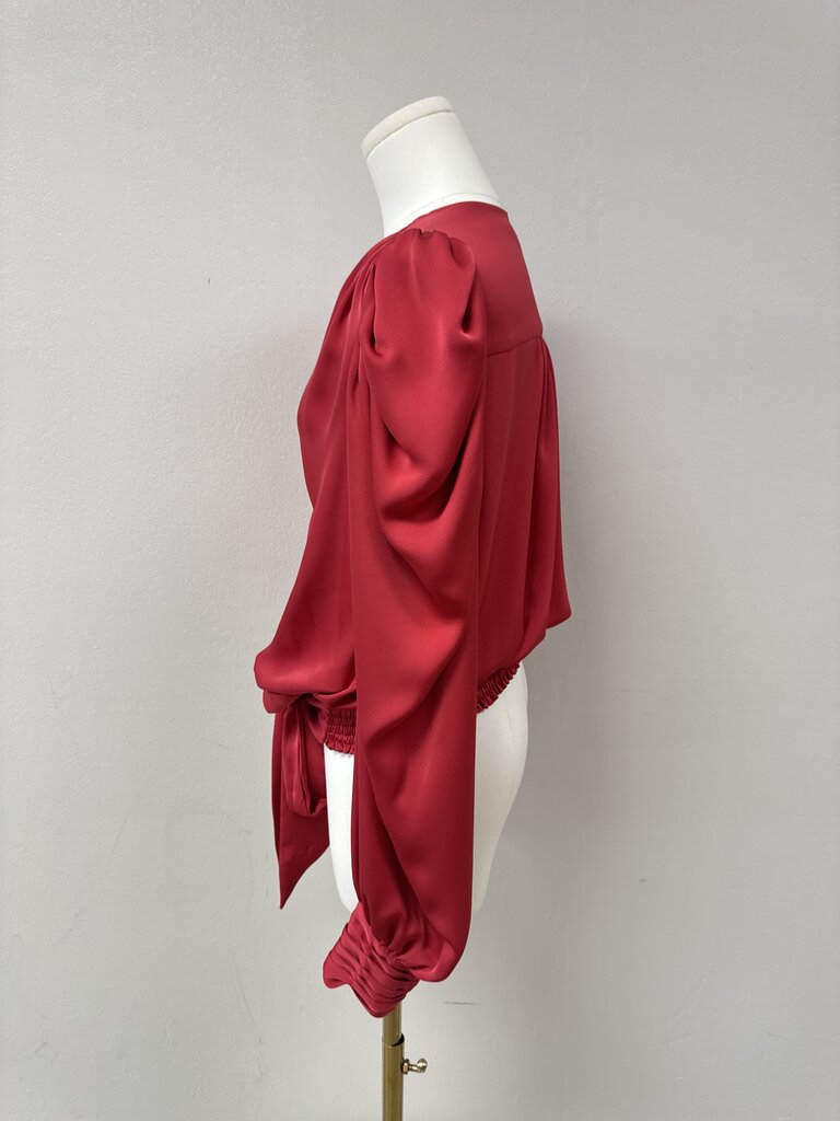 Ramy Brook Wrap Long Sleeve Top