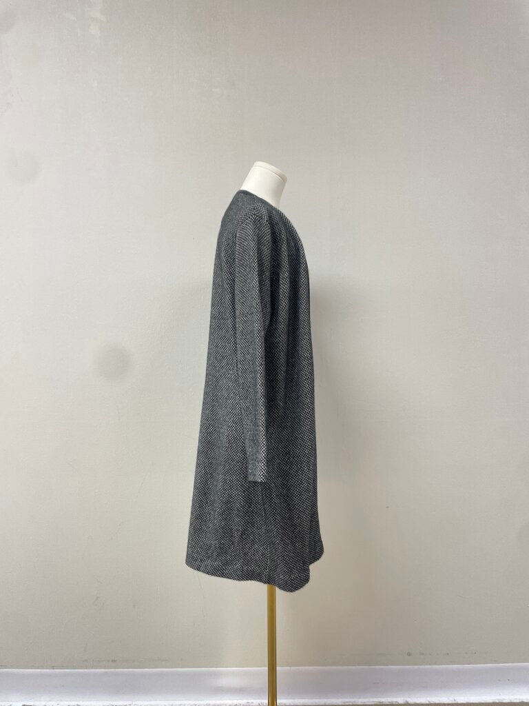 Ralph Lauren Black Label Cashmere Cardigan With Leather Trim