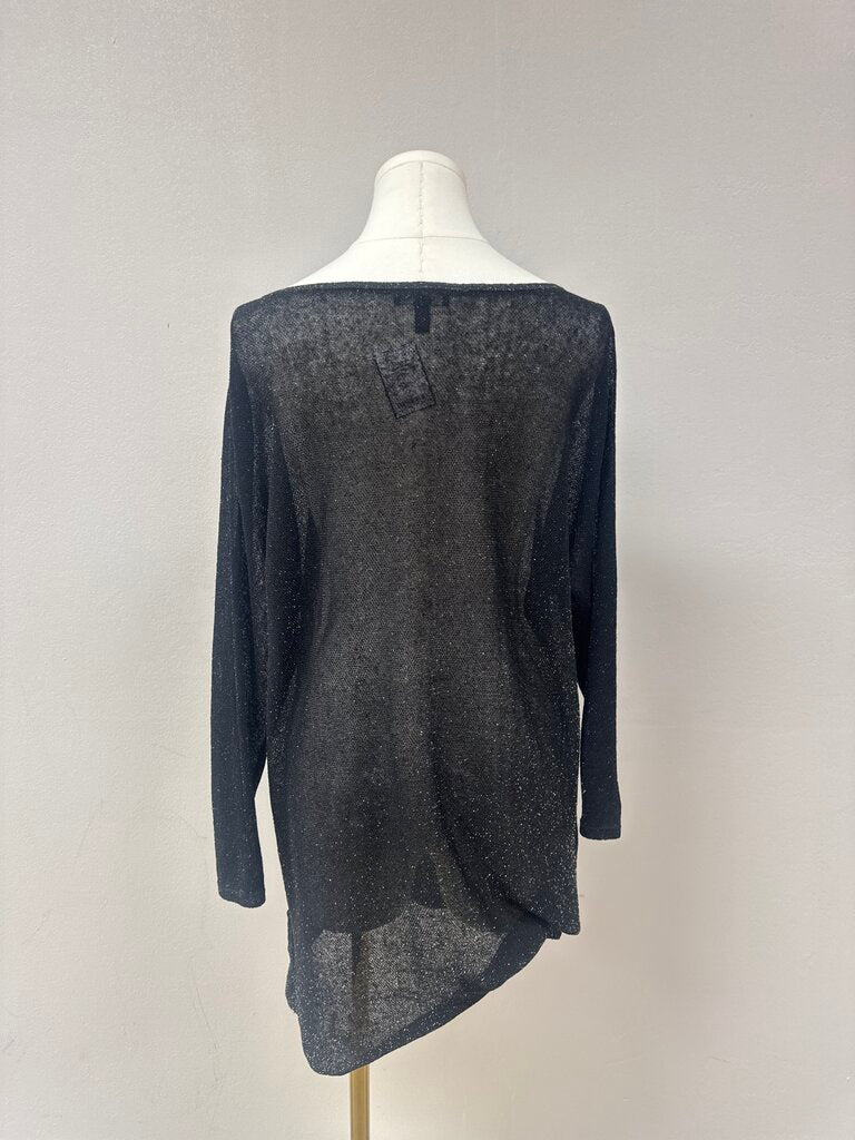 Eileen Fisher Sheer Shimmer Top