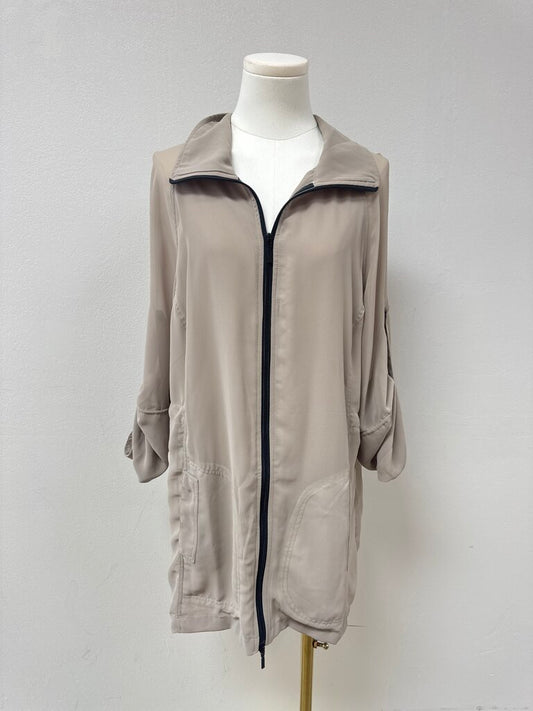 Anatomie Sheer Zip Up Jacket
