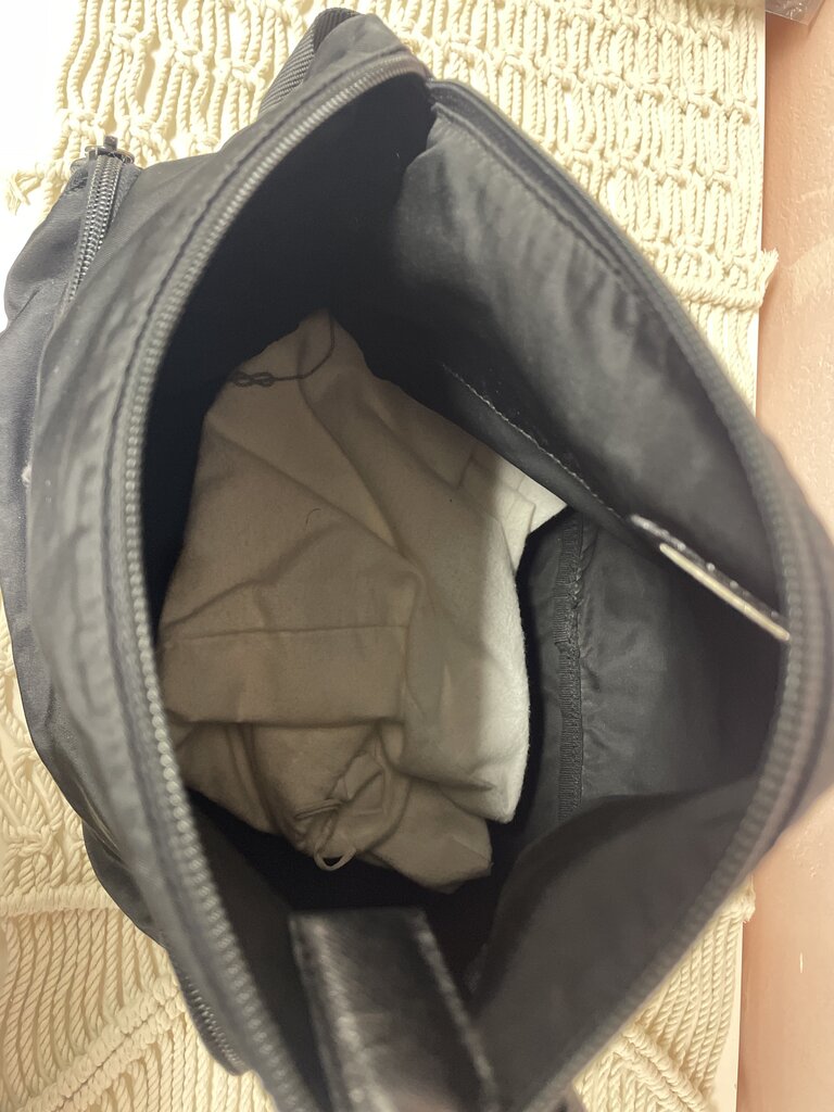 Prada Front Zip Pocket Crossbody