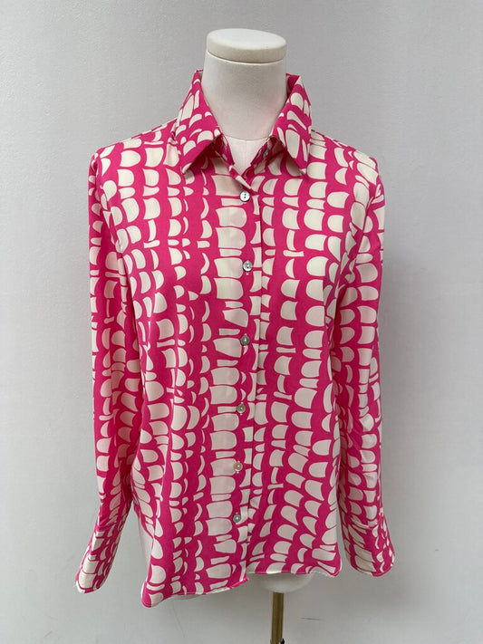 Pinch Geometric Print Blouse