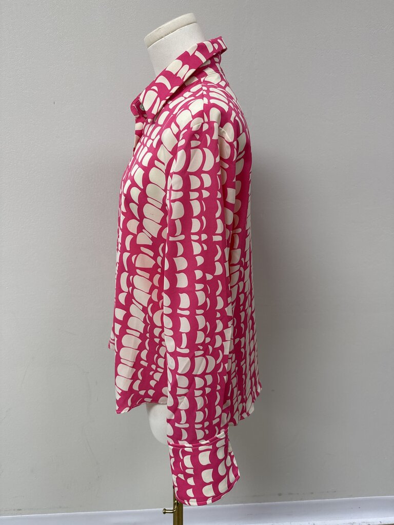 Pinch Geometric Print Blouse