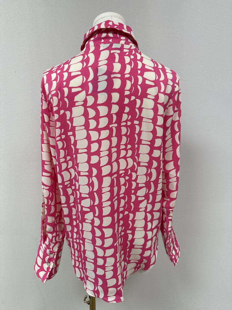 Pinch Geometric Print Blouse