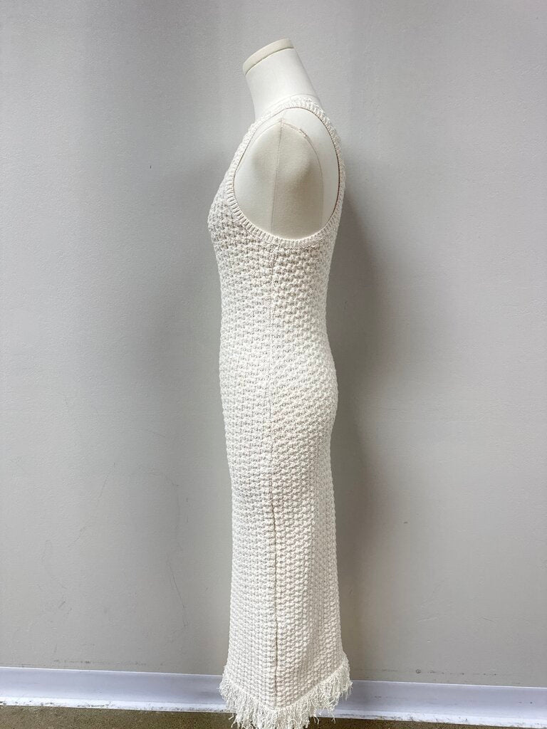 A.L.C. Cream Knit Maxi Tank Dress
