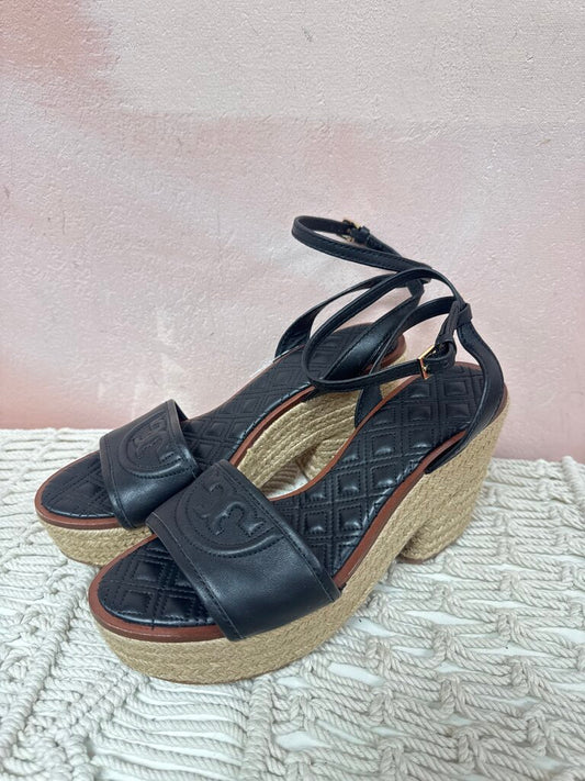 Tory Burch Black Platform Sandal