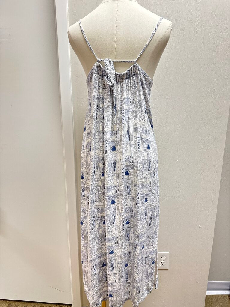 Splendid Blue Printed Tank Sundress