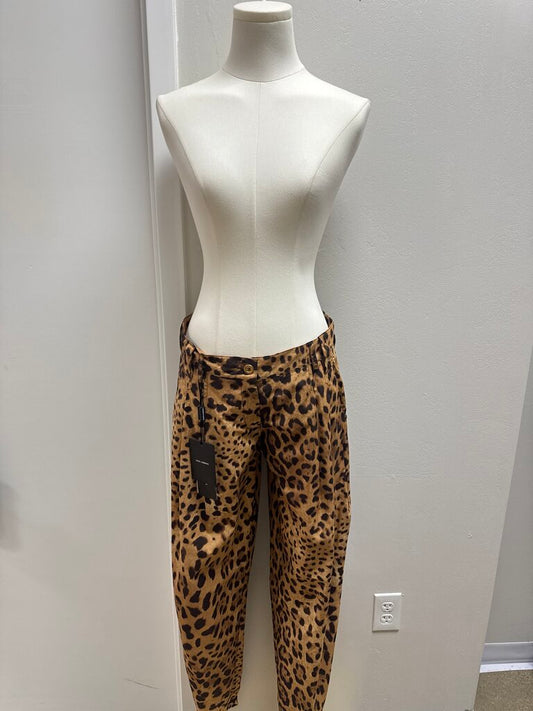 Dolce & Gabbana Animal Print Trouser NWT
