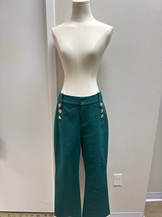 Lilly Pulitzer Emerald Green Pull on Pant