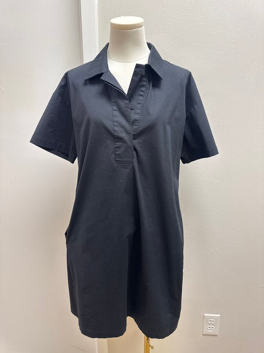 Elieen Fisher Black Shirt Dress